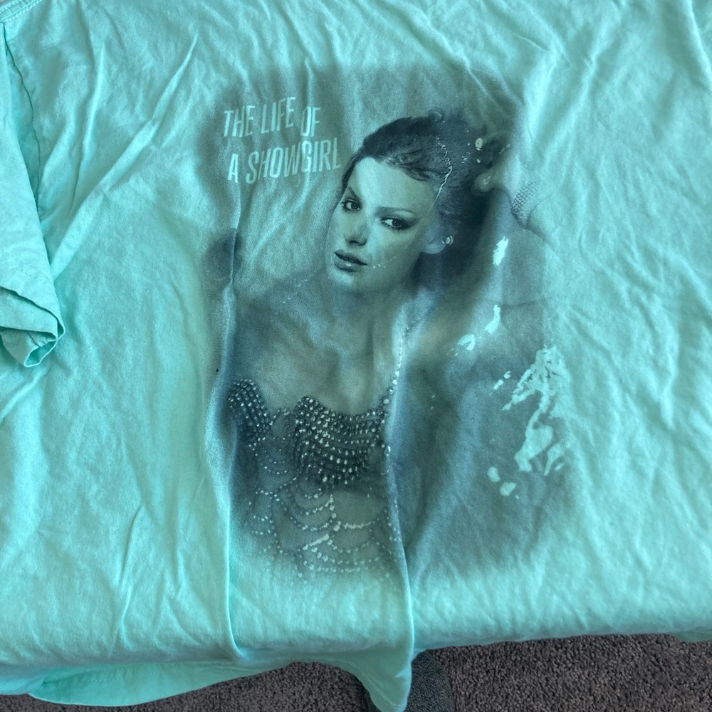 The Life of a Showgirl T-Shirt in Mint Green